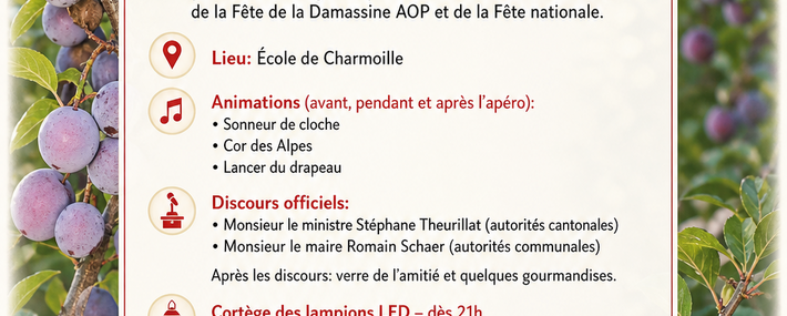 Apéritif et soirée festive